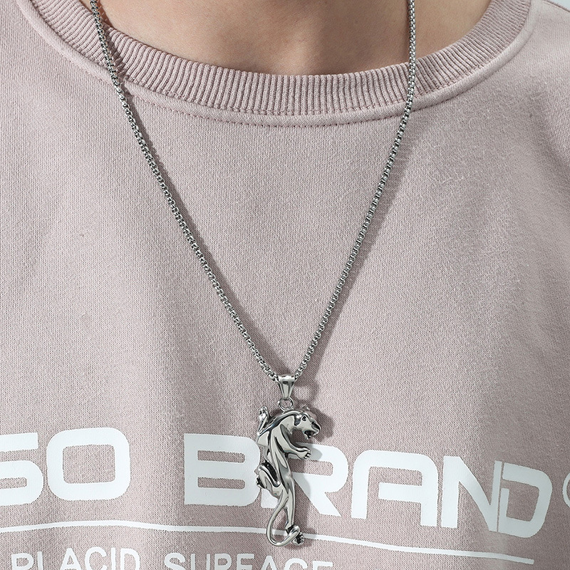 Hip-hop Animal Pendant Necklace display picture 4