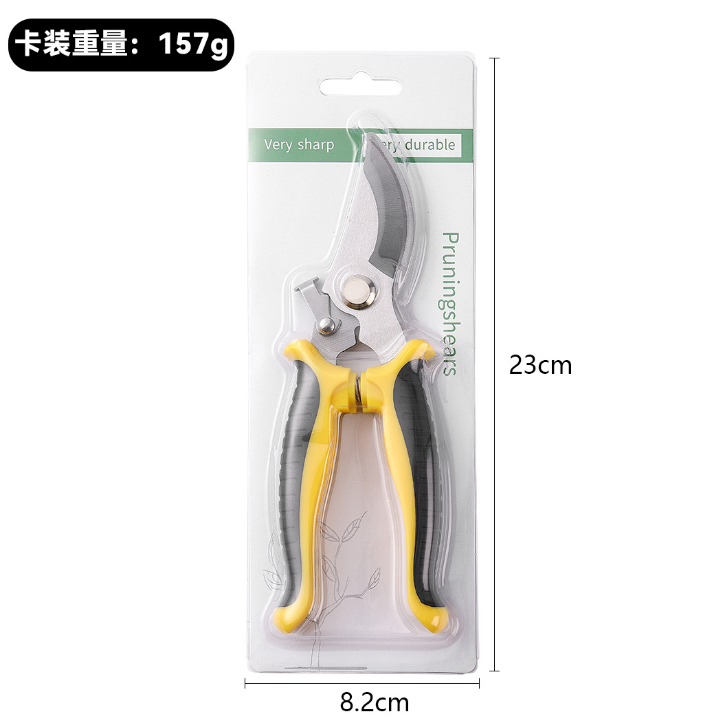 Tijeras de podar de acero inoxidable tijeras de jardinería multifuncionales huerto flor rama injerto rama tijeras de jardín herramienta tijeras