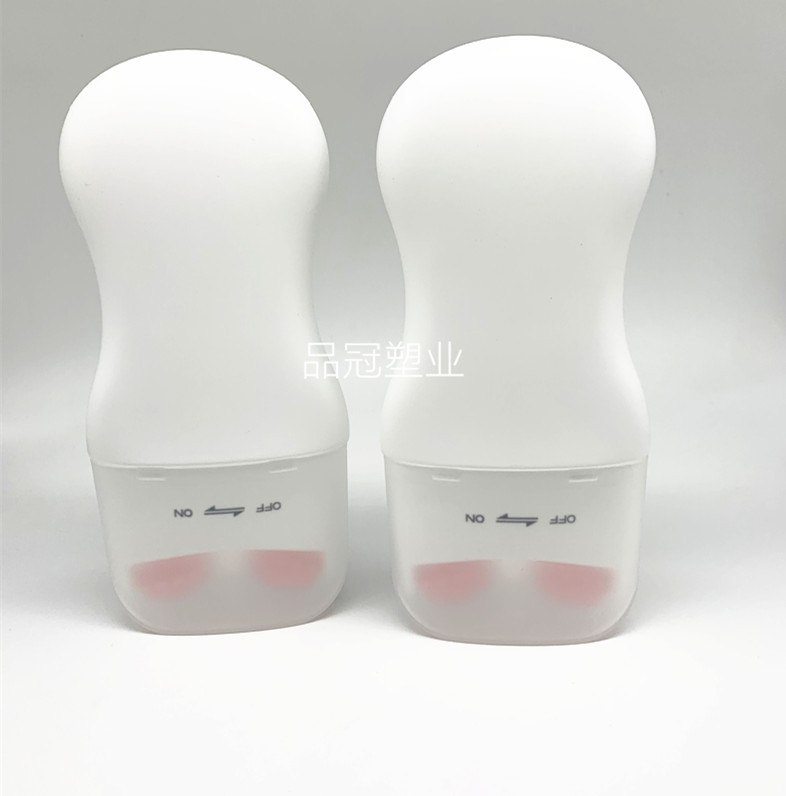 厂家直供 双滚轮PE瓶颈霜包材100g