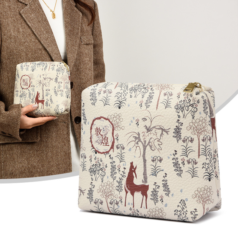 Dunhuang Cultural and Creative Small Bag Fashionable Versatile Storage Bag Chinese Style Trendy Cross-Border New High-End Clutch Bag for Women