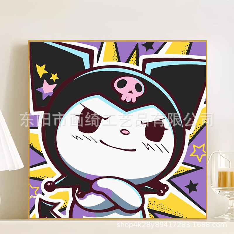 LL113 / 20*20CM(画笔+颜料+绷好内框）