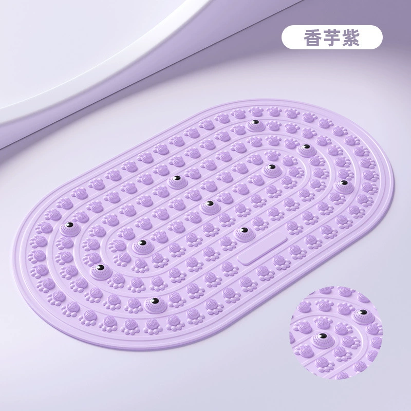 Soft acupressure board foot massage adult fitness acupressure board large size enlarged thickening jogging soft rubber finger yoga