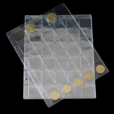 Оптовая 3-луночная монета книга внутренняя страница 42 30 20-элементная монета с вкладными листами заводская цена прямые поставки