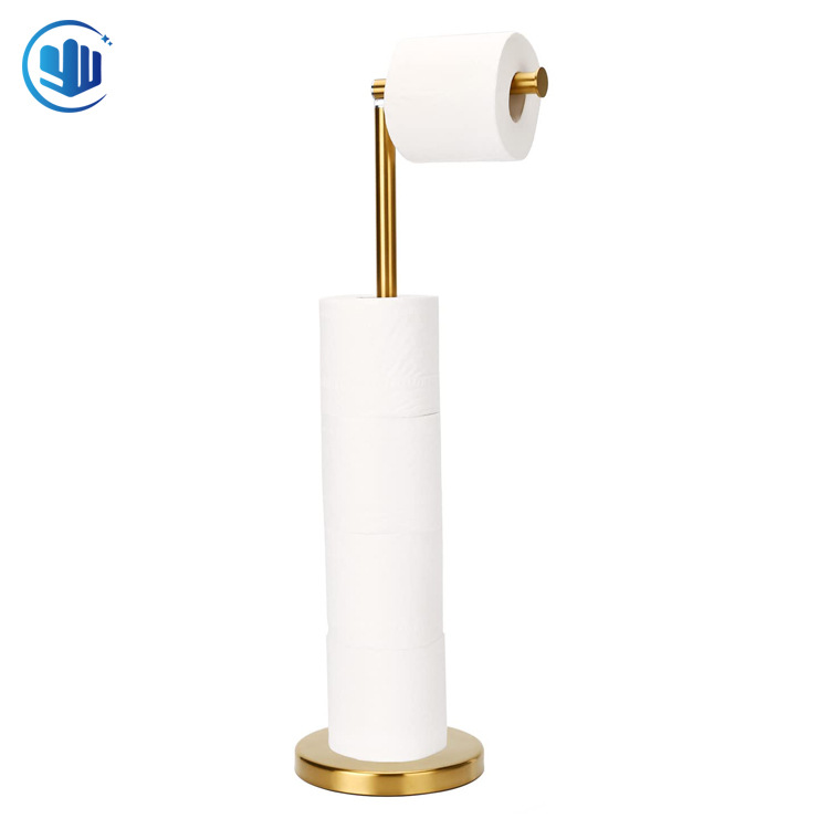 简约款纸巾架 单杆金色