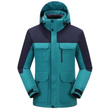 羽绒外套内胆可拆卸三合一冲锋衣潮男户外秋冬旅游防风防水登山服