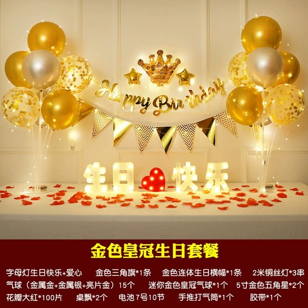 Golden Crown Birthday