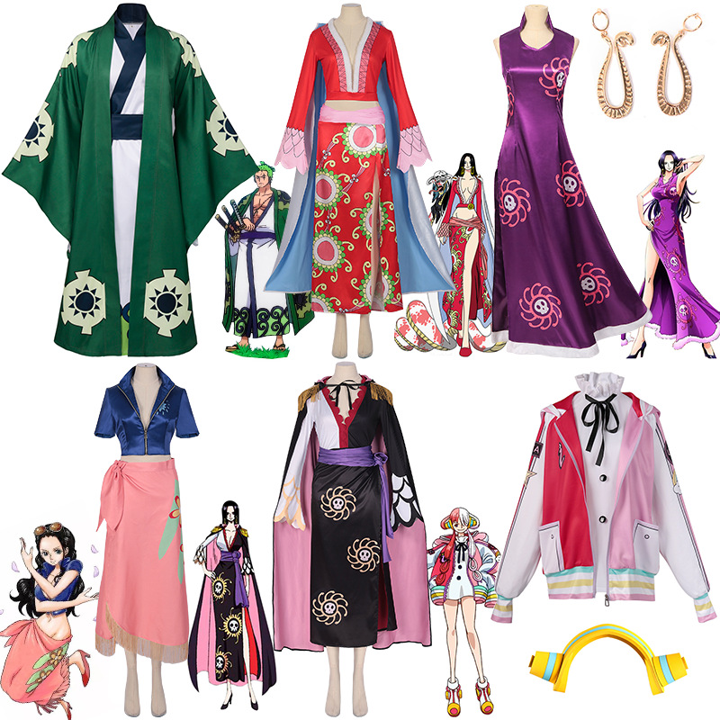 漫衣尚女帝蛇姬漢庫克cos服漫展表演出one piece海賊王cosplay服