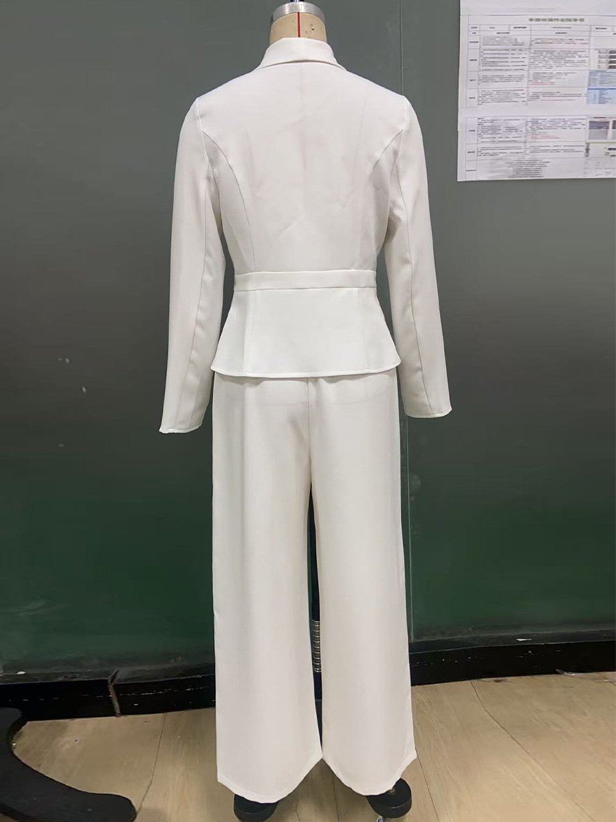 ELLE Rui Chuo 2026 Spring Cross-Border European And American Style Elegant Jacket Casual Long Pants Foreign Trade_ecoleips.com