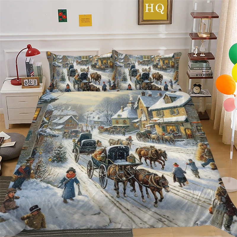 (Cross-border trading), duvet cover, pillowcase, ebay, 3D, polyester