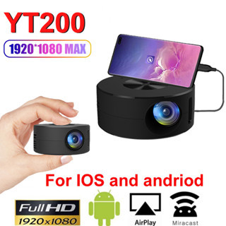 YT200 cross-border K mini portable projector home TV theater…