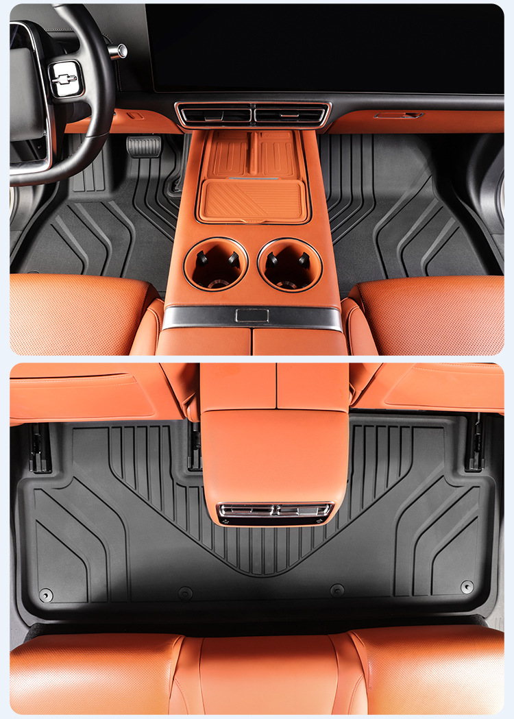 TPE Floor Mats and Trunk Mat for Li Auto L6 PRO/MAX 24-25