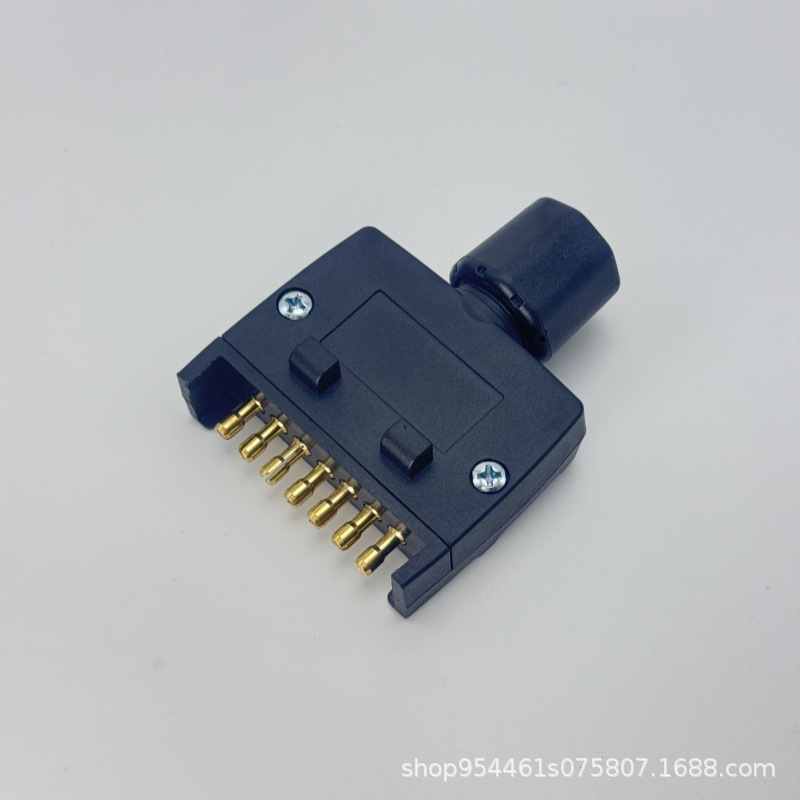 Australian 7-Pin Flat Plug Australian Standard Plug Socket Trailer Plug Socket Australian Trailer Connector Trailer Accessories
