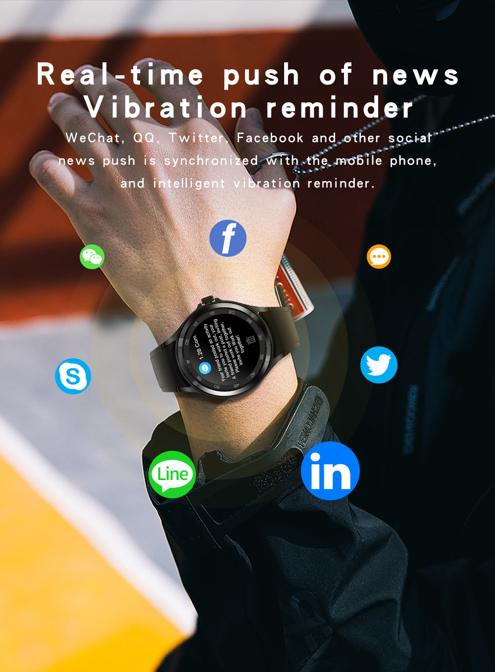 DS20 smartwatch Bluetooth bellen offline betalen 1.28 scherm_voghion.com