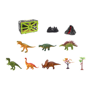 Cross-Border Simulation Dinosaur Storage Container Tyrannosaurus Rex Static Model Children's Toys