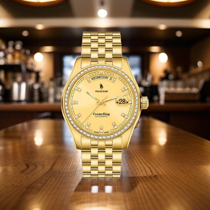 Polousasp/Paul Genuine Men's Business Original Elegant Fashionable Simple Luminous Automatic Mechanical Watch