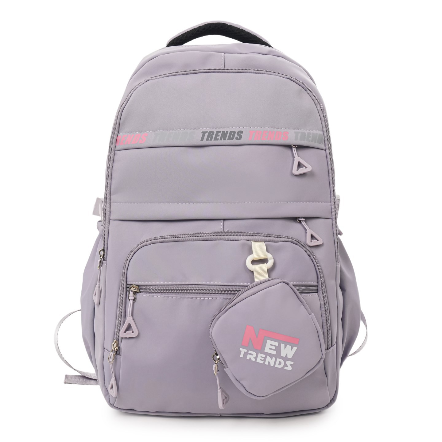 Mochila de ocio simple para estudiantes de secundaria de niñas, mochila de gran capacidad para estudiantes de secundaria, nuevo tipo de mochila de niñas del campus.