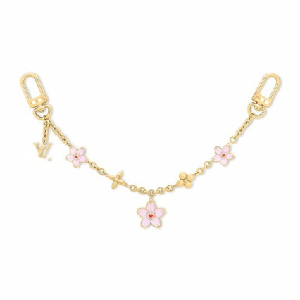 New Murakami Takashi Cherry Blossom Bag Pendant Chain Pink Enamel Cherry Blossom Pendant Donkey Brand Pendant