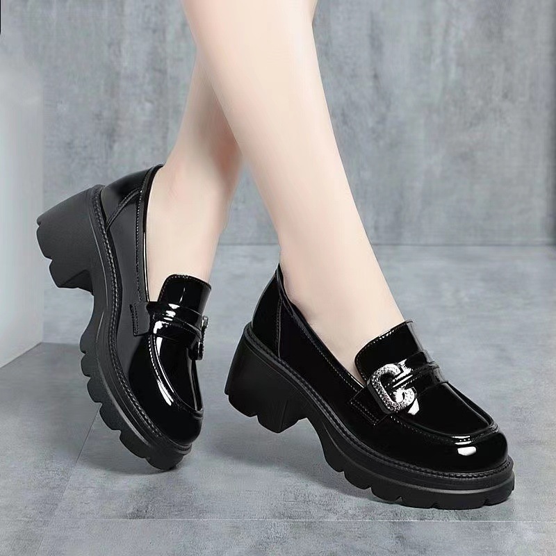 Genuine Soft High-end Fashion Loafers, Stylish New Popular Model, Ultra-soft Women's Leather Versatile Mary Jane Shoes,_vogvips.com