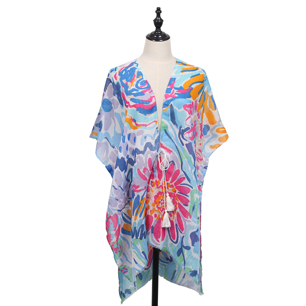 해바라기 비치웨어-블루