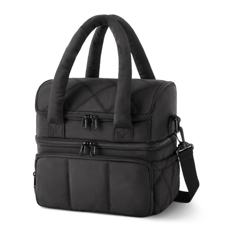 Double-layer Thermal Insulation Bag Lunch Bag Picnic Thermal Insulation Bag Coke Refrigerated Leak-proof Thermal Insulation Tote Bag_voghion.com