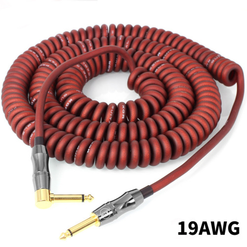 KGR guitar cable guitar cable quality fever instrument cable spring cable phone cable gold-plated plug
