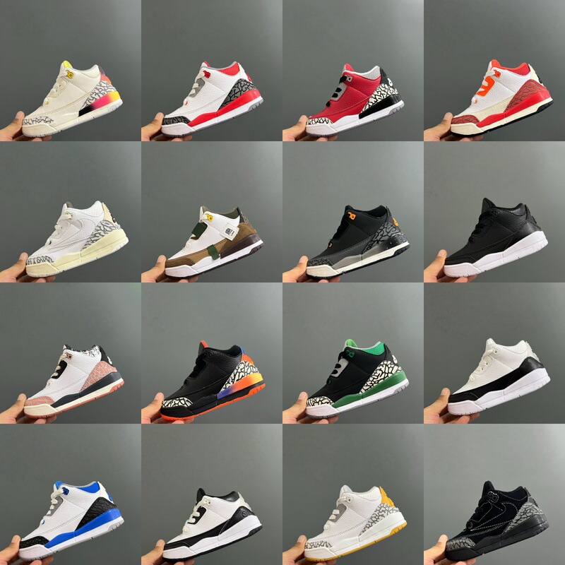 2026 New Model Putian Shoes Foreign Trade Aj3 Children's Shoes Jordan 3 Low-Top Basketball Shoes Children's Sports Shoes Casual Versatile 2026 New Model Putian Shoes Foreign Trade Aj3 Children's Shoes Jordan 3 Low-Top Basketball Shoes Children's Sports Shoes Casual Versatile