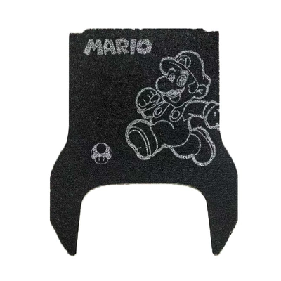 Waterproof Foot Pads No.9 Electric, Electric vehicle foot mat - mario-no-9-mzmix-with-pedals