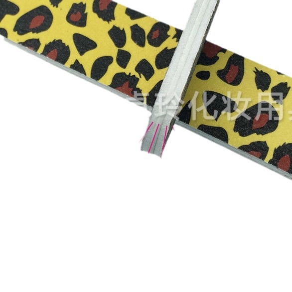 Salón de uñas Mini pequeña tira frotar lindo al por mayor lima de uñas pieza de esmalte de uñas regalo desechable de impresión