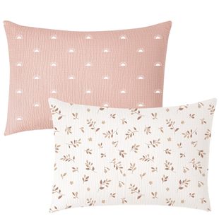Cross-border Children's Cotton Pillowcase Breathable Cotton Pillowcase Envelope Children's Pillowcase Travel Pillowcase Applicable Multi-feet