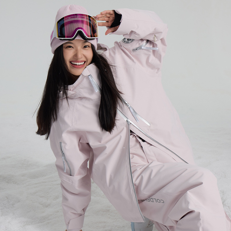 Cold Element New Ski Suit Men's and Women's Snowboard Ski Suit Jacket Men's and Women's Top Warm Daily Snow Suit Single Top