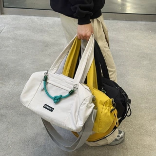短途旅行包女ins大容量运动瑜伽健身包轻便行李袋单肩斜挎背包男