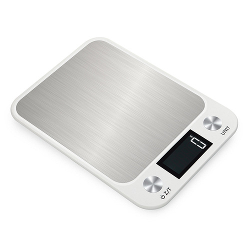 Wholesale new small electronic scale platform scale food scale stainless steel electronic kitchen scale 5kg small gram kitchen scale