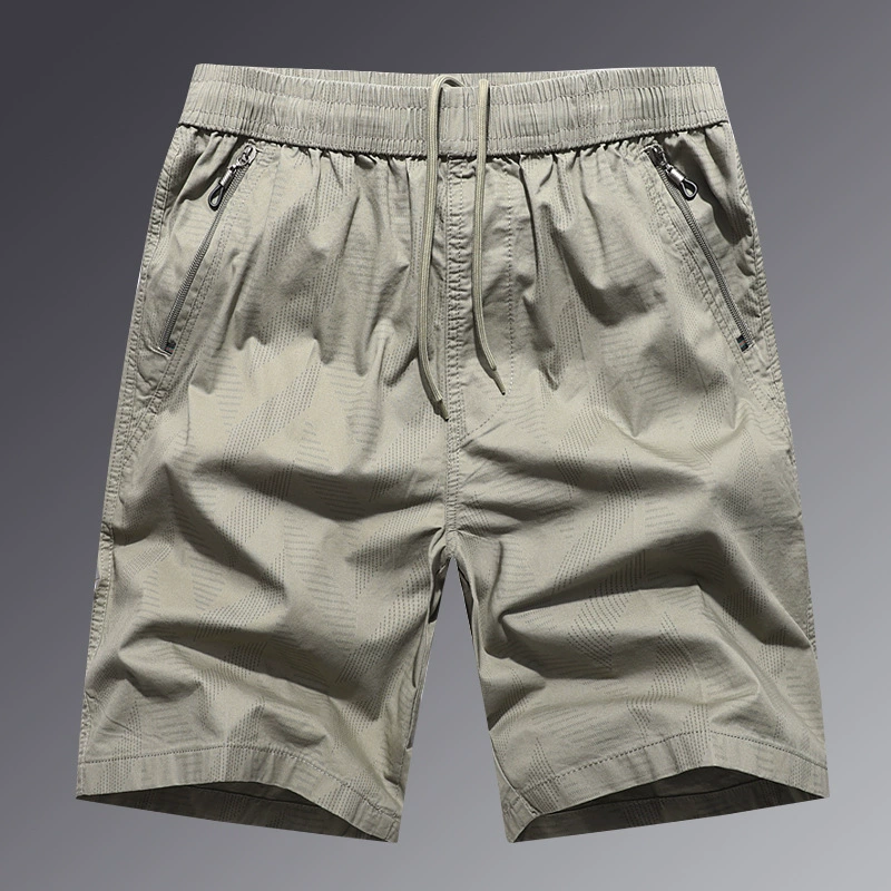 Фабрика внешней торговли мужские шорты свободные хлопчатобумажные летние пляжные брюки мужские укороченные брюки плюс толстый прилив