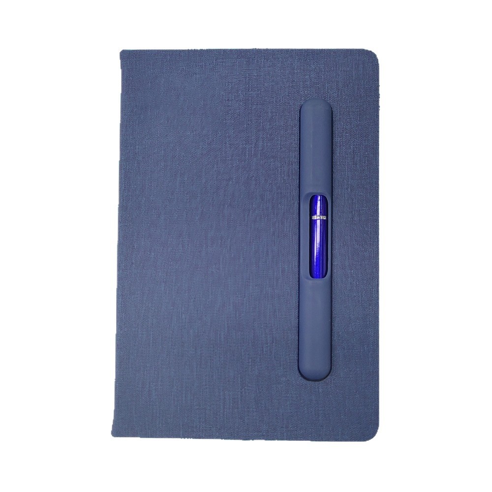 Transfronterizo Amazon A5 Handbook Student Diary Con bolígrafo Publicidad Logotipo de negocio creativo Cuaderno de notas PU de cuero de imitación