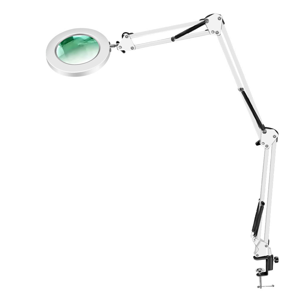 维修放大镜灯 化妆美甲美睫工作折叠便携式护眼阅读学习台灯