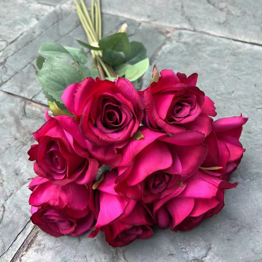 8-cabeza barroca Rose