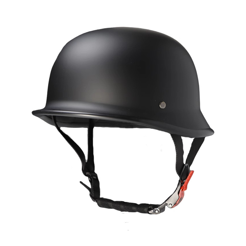 [Spot] Casco de soldado Casco de motocicleta Casco de motocicleta retro de verano Half Casco de crucero Casco de pala Hombres y mujeres Eléctrico