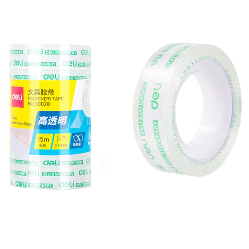 Cintas transparentes de cinta adhesiva transparente multi-estilo de alta viscosidad fácil de desgarrar mano expreso sellado de almacenes es aplicable