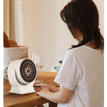 新款min桌面小型迷你暖风机家用办公发热速热电暖器高功率i取暖器