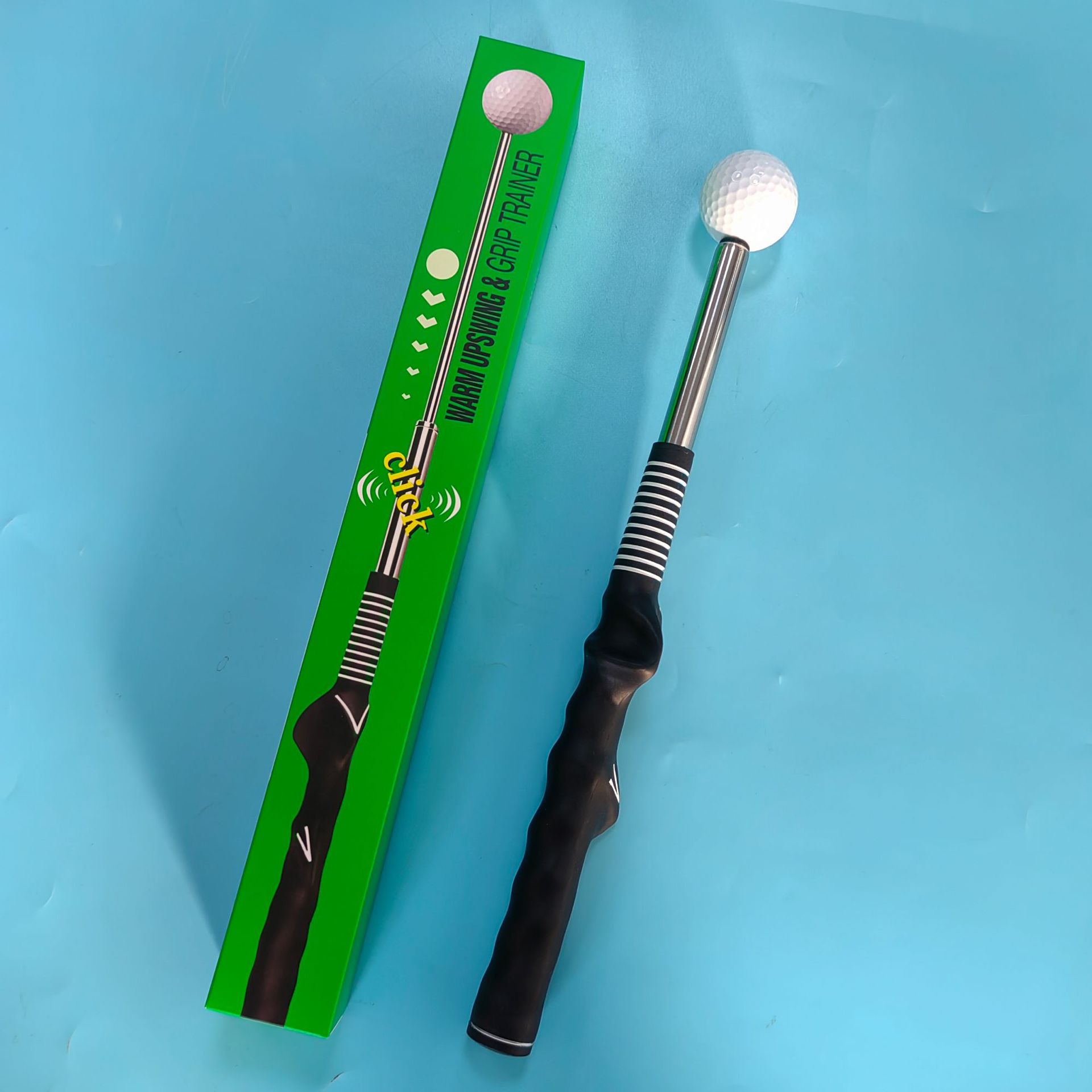 검정색 그립 + 흰색 공 + 색상 상자