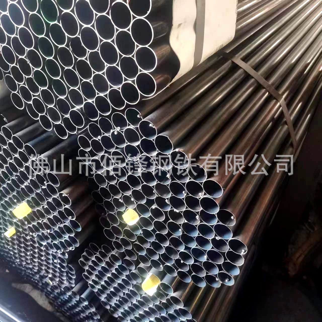 Q235圆铁管  镀锌圆铁管 冷硬铁管 佛山焊接铁管厂家  Q195圆铁管