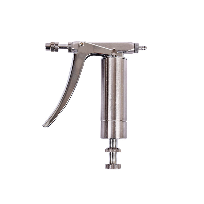 Abeja medicina rociador de acero inoxidable pulverizador continuo tomate flor vegetal pepino polinización artefacto polinización pistola