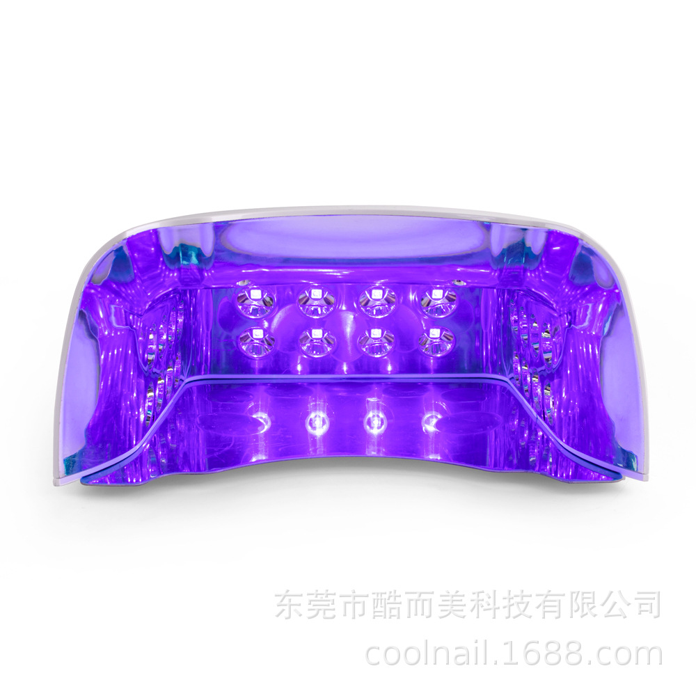 Lámpara de uñas UV pegamento de uñas máquina de fototerapia 78W alta potencia rápida secador inteligente de uñas personalizado seco de lámpara de uñas