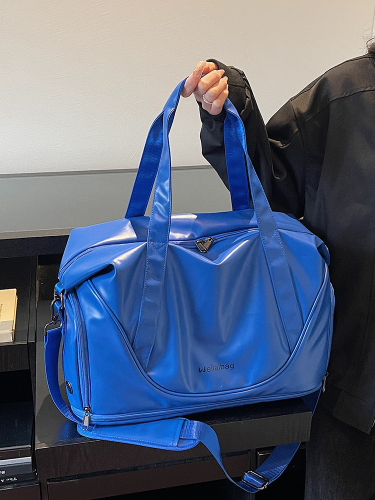 Bolsa de viaje deportivo expandible multifuncional de alta capacidad bolsa de viaje corto bolsa de almacenamiento de separación seca y húmeda image 3