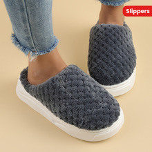 Q 80923 Thick sole fleece slippers ���ë�����Ͽ羳����