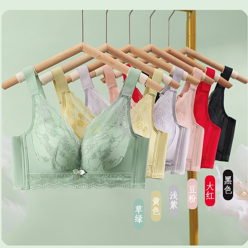Cross-Border New Breathable Adjustable Bra, Push-Up Bra, No Underwire, Large Size Full Cup Bra Cross-Border New Breathable Adjustable Bra, Push-Up Bra, No Underwire, Large Size Full Cup Bra