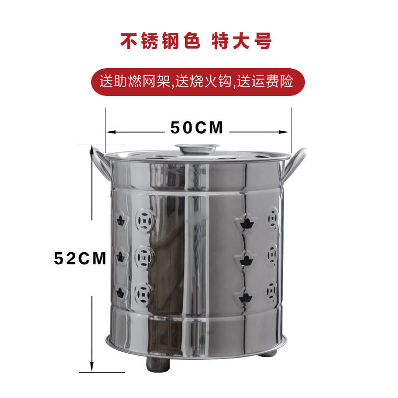纸钱桶 钱纸桶 烧火桶烧元宝专用大容量家用聚宝炉工厂直销可