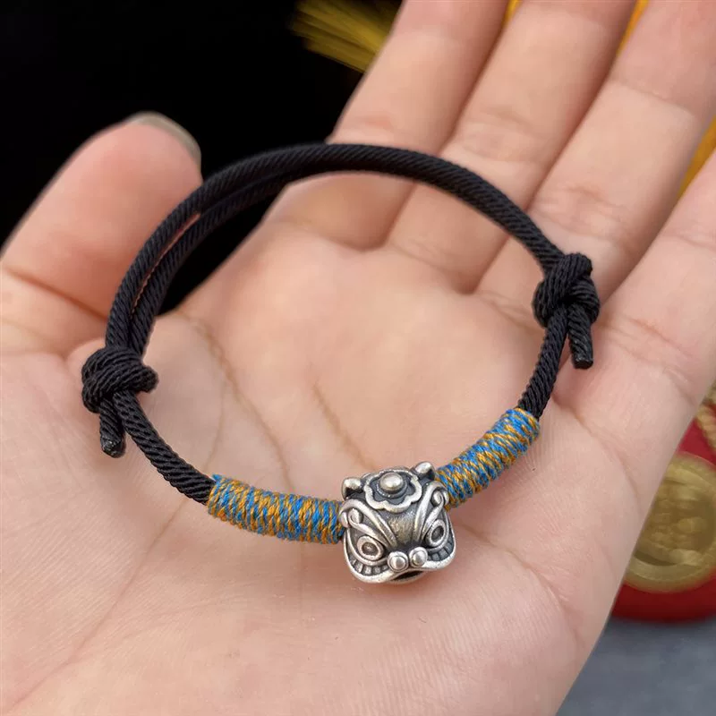 Retro woven bracelet, accessory, Chinese style, 2023, high-quality style