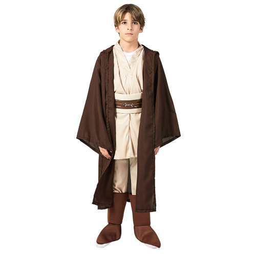 Jedi Star Wars Classic Characters Children's Cosplay Costumes Halloween Stage Performance