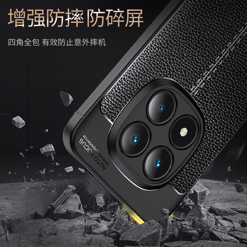 wlonsヴィロスは、Redmi Note 15の携帯電話ケース、Redmi Note 14 Proのレザー調エアバッグ落下防止ケースに適しています。|undefined